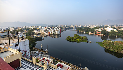 Image showing Udaipur, also known as the City of Lakes, is a city in the state