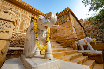 Image showing Laxminath temple of Jaisalmer, dedicated to the worship of the g