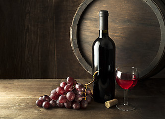 Image showing Red wine