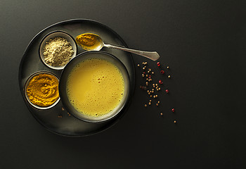 Image showing Turmeric milk