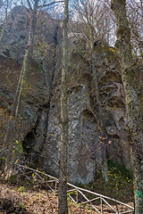 Image showing Big Rock on Amiata Mountain, Tuscany