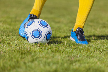 Image showing Kicking the Ball