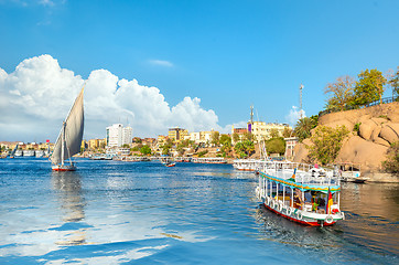 Image showing Cityscape of Aswan