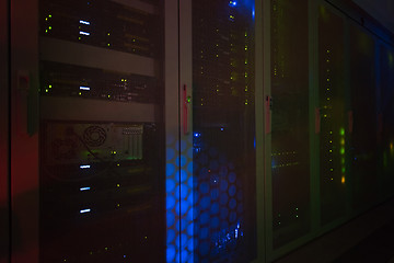 Image showing server room