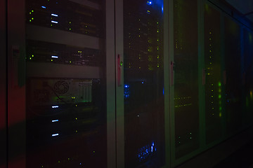 Image showing server room