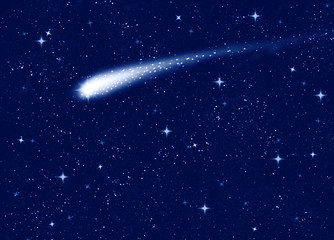 Image showing shooting star