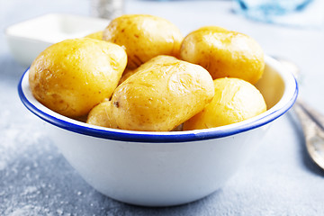 Image showing boiled potato