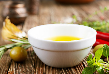 Image showing olive oil