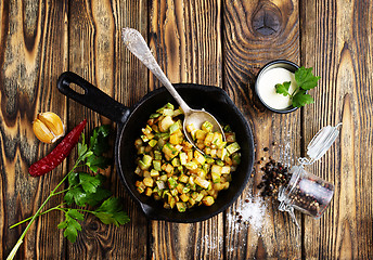 Image showing fried zucchini