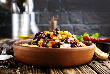 Image showing chilli corn carne