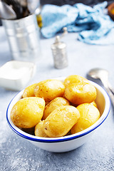 Image showing boiled potato