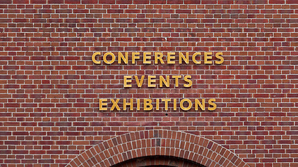 Image showing Conference Hall Sign