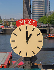 Image showing Next Clock