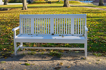 Image showing Bench in Park