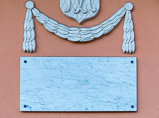 Image showing Marble Plaque