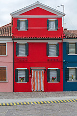 Image showing Red House Burano