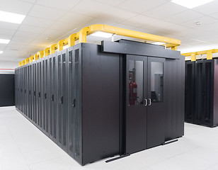 Image showing modern server room