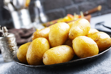 Image showing boiled potato