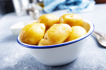 Image showing boiled potato