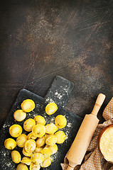 Image showing raw dumplings