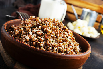 Image showing cooked buckwheat