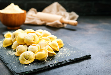 Image showing raw dumplings