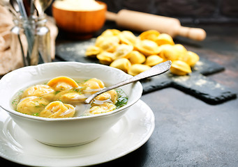 Image showing Boiled dumplings