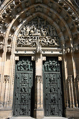 Image showing Ornamental door