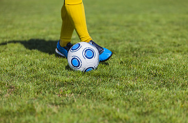 Image showing Dribbling