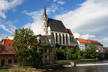 Image showing Czech town