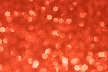 Image showing Red abstract background with bokeh