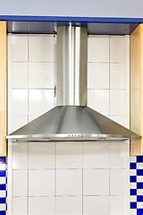 Image showing Blue kitchen air