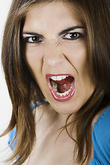 Image showing Yelling