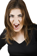 Image showing Yelling