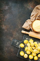 Image showing raw dumplings