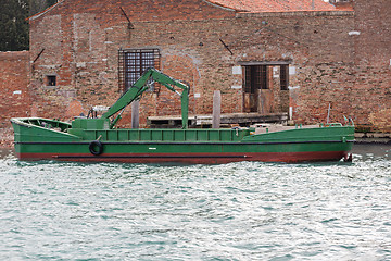 Image showing Boat Crane