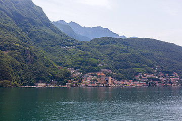 Image showing Campione d Italia Aeria
