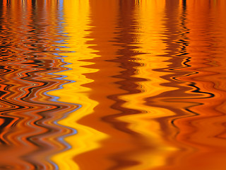 Image showing Abstract sunny water ripples background