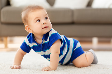 Image showing sweet little asian baby boy