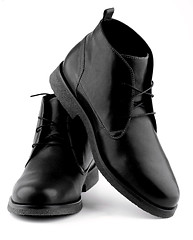 Image showing Black Mens Boots