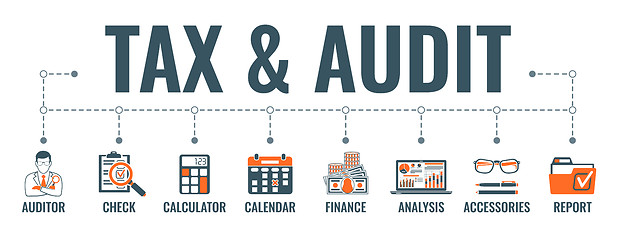 Image showing Auditing, Tax, Accounting Banner