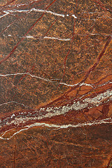 Image showing Abstract brown marble stone textured background.