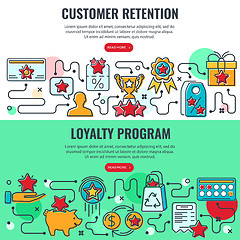 Image showing Loyalty Program Customer Retention Banners