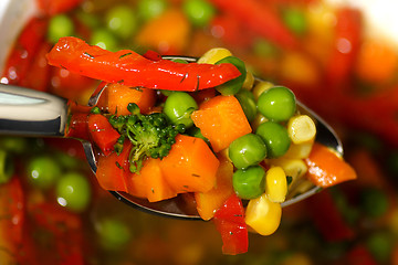 Image showing vegtable soup