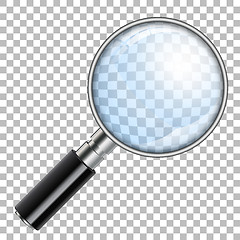 Image showing Magnifying Glass Magnify