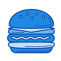 Image showing Hamburger line icon.