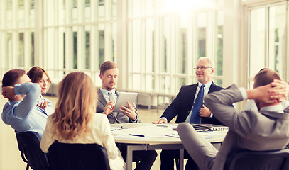 Image showing business people meeting at office