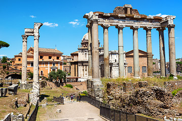 Image showing Ruins of Roman Forum