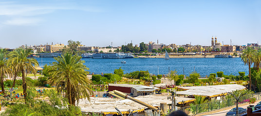 Image showing Panorama of Luxor