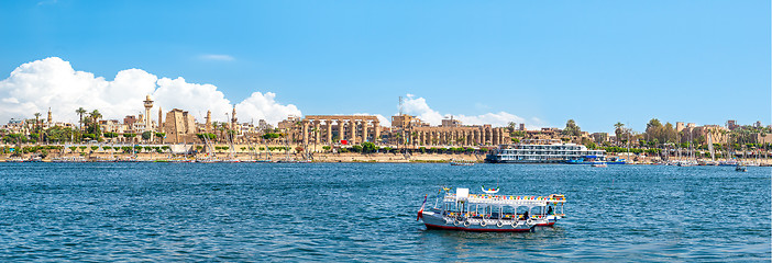 Image showing Luxor and the Nile